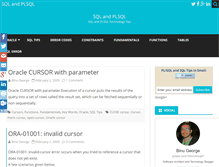 Tablet Screenshot of plsql.globinch.com